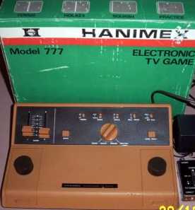 Hanimex 777 Electronic TV Game